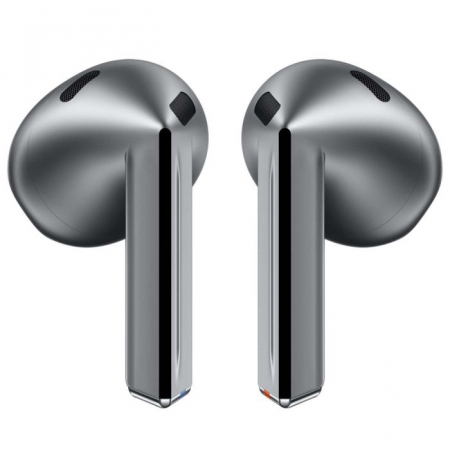 Căști wireless Samsung Galaxy Buds 3, ANC, microfon, autonomie mare, carcasa cu încărcare wireless, silver [1]