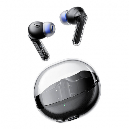 Căști audio telefoane mobile - Căști wireless Soundpeats Clear – Bluetooth 5.0, microfon HD, sunet clar
