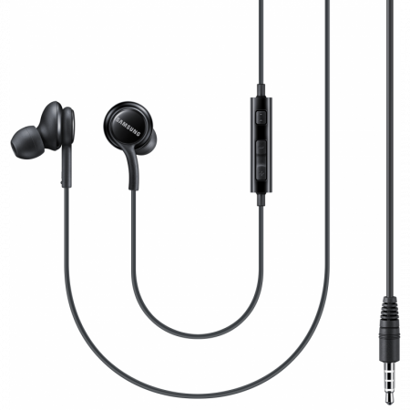 Căști audio telefoane mobile - Casti Stereo Samsung EO-IA500BBEGWW, In-Ear, Jack 3.5mm (Negru)