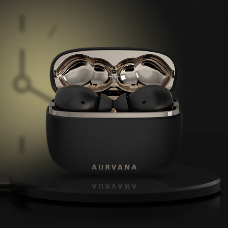 Căști Creative Aurvana Ace SXFI negre cu accente aurii și carcasă de încărcare [7]