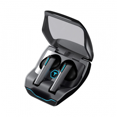 Console gaming - Căști wireless Lenovo (XG02) - pentru jocuri, Bluetooth 5.0, sunet Hi-Fi, design ergonomic - negru