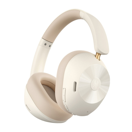 Căști wireless OneOdio A5 ANC over-ear cu reducere zgomot, culoare alb [1]