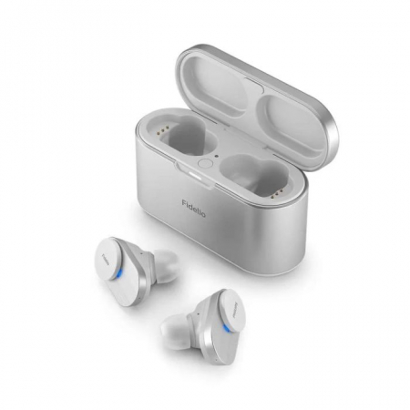 Accesorii telefoane mobile - Căști wireless Philips Fidelio T1WT/00 TWS, ANC, Bluetooth 5.2, alb