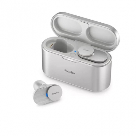 Căști wireless Philips Fidelio T1WT/00 TWS, ANC, Bluetooth 5.2, alb [1]