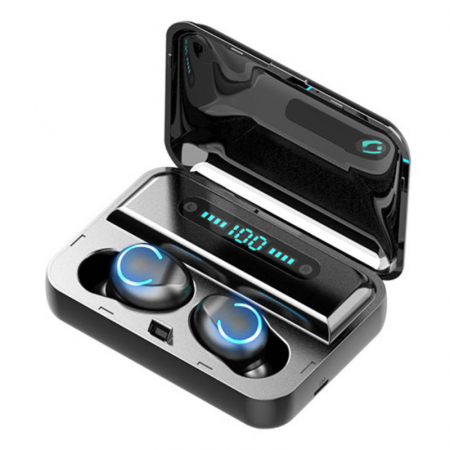 Căști audio telefoane mobile - Căști wireless Remax Stereo TWS-43 (negru)