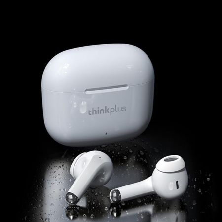 Căști wireless ThinkPlus LivePods (LP40 Pro) - TWS, Bluetooth 5.1, HiFi, sunet stereo, IPX5 - albe [1]