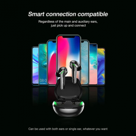 Căști wireless ThinkPlus LivePods (XT92) - pentru jocuri, Bluetooth 5.1, reducere zgomot - alb [4]