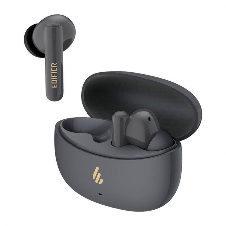 Căști audio telefoane mobile - Căști wireless TWS Edifier X5 Pro – Sunet Hi-Fi, Bluetooth 5.0, Microfon Integrat, Durabilitate Extinsă, Gri