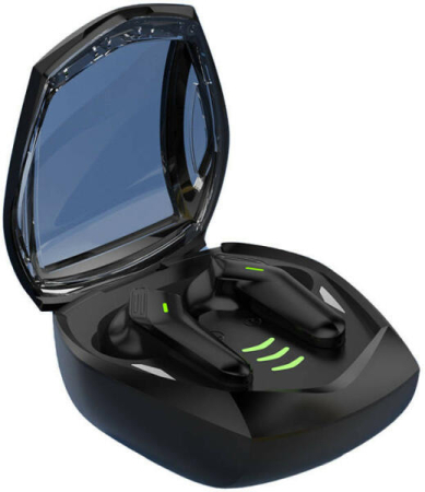 Accesorii telefoane mobile - Căști wireless TWS Foneng BL118 cu carcasă de încărcare, culoare negru