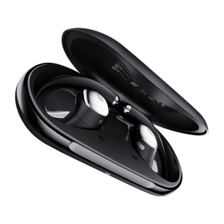 Căști wireless TWS QCY Crossky R70 open-ear Bluetooth, culoare negru [2]