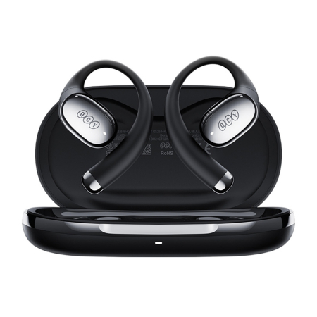 Căști wireless TWS QCY Crossky R70 open-ear Bluetooth, culoare negru [3]