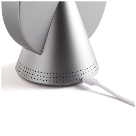 Ceas deșteptător Lexon Conic Clock argintiu [3]
