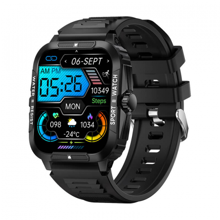 Smartwatch - Colmi P76 smartwatch (negru)