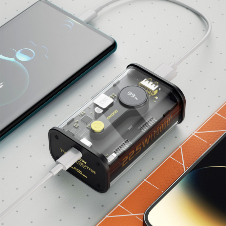Dudao power bank 10000mAh 1xUSB-C / 1xUSB-A 22.5W PD black (K16) [4]