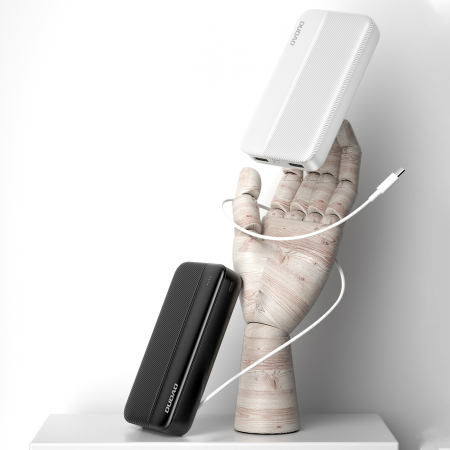 Dudao powerbank 20000mAh 2xUSB-A 10W black (K4S+) [3]