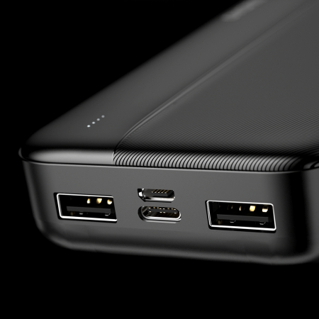 Dudao powerbank 20000mAh 2xUSB-A 10W black (K4S+) [5]