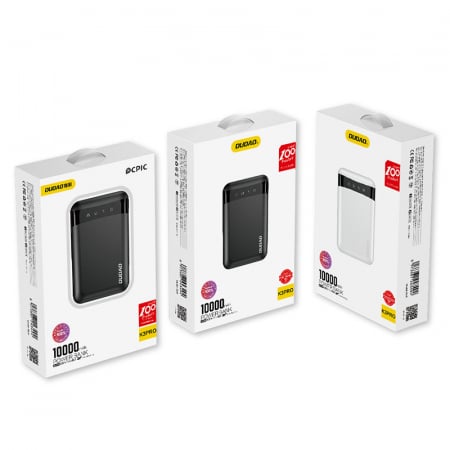 Dudao PowerBank portabil USB 10000mAh alb (K3Pro mini) [4]