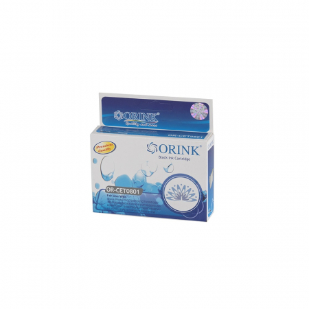 Cerneală - Epson T0801 ink cartridge black, ORINK