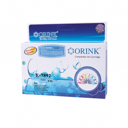Cerneală - Epson T7892 ink cartridge cyan, Orink