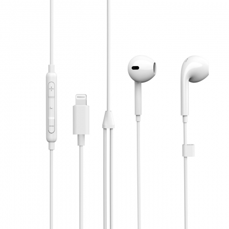Căști audio telefoane mobile - eSTUFF In-ear Headphone for Apple Devices