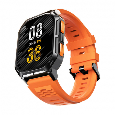 Smartwatch HiFuture FutureFit Ultra3 portocaliu cu apeluri Bluetooth și funcții fitness [1]
