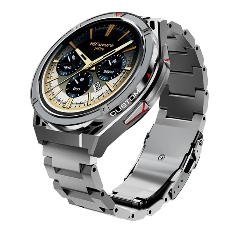 Smartwatch HiFuture Active HSSW9SL Silver cu AMOLED 1.43 și GPS Dual Band