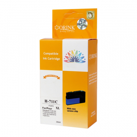 Cerneală - Hp 711XL/CZ130A ink cartridge cyan, Orink