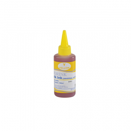 Cerneală - Ink Universal dye yellow 100ml ORINK