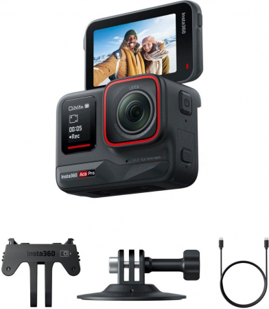 Insta360 Ace Pro Standalone, rezolutie foto "48MP, video format MP4, timp incarcare 46 min, negru [6]