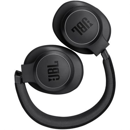 JBL LIVE 770NC Negru– căști wireless over‑ear Bluetooth 5.3, ANC adaptiv, 65 h autonomie [5]
