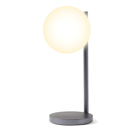 Lampă LED Lexon Bubble Lamp LH70X gri metalizat cu încărcător wireless [4]
