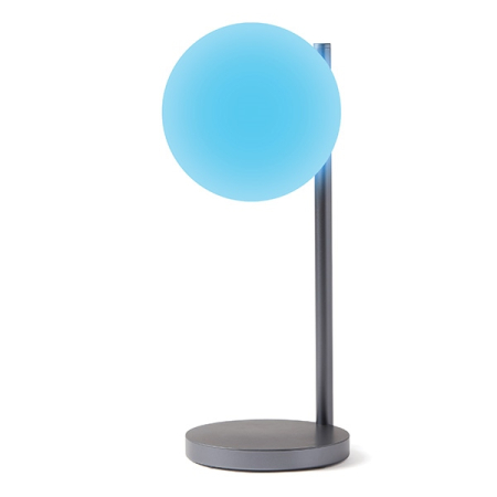 Lampă LED Lexon Bubble Lamp LH70X gri metalizat cu încărcător wireless [3]