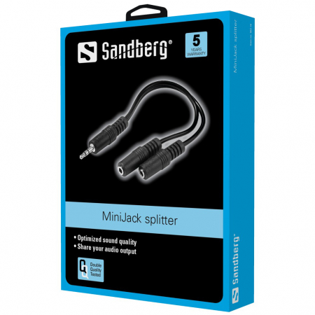 MiniJack Splitter 1->2 [1]