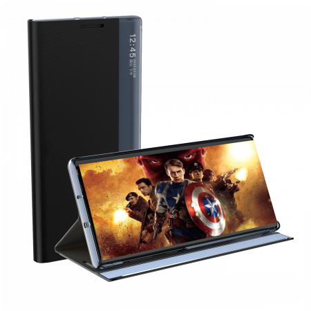 Noua husă Sleep pentru Samsung Galaxy S23 Ultra husă cu suport rabatabil albastru [4]