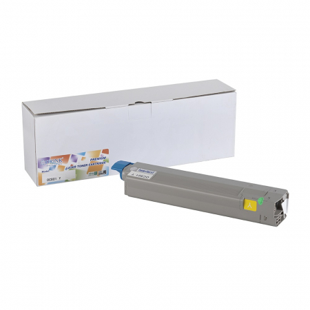 Cartușe multifuncționale - Oki C801/C821 toner yellow ORINK