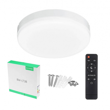 Plafoniera LED BlitzWolf BW-LT38 cu telecomanda, 24W [3]