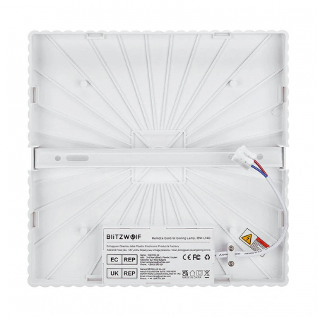 Plafoniera LED BlitzWolf BW-LT40 cu telecomanda, 2200LM [7]