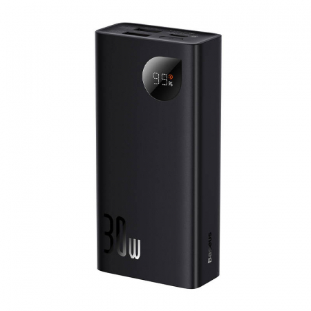 Powerbank Baseus Adaman2 10000mAh, 2xUSB, USB-C, 30W (black) [4]