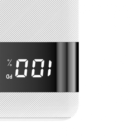 Powerbank Dudao 20000 mAh 2x USB / USB tip C / micro USB 2 A cu ecran LED alb (K9Pro-05) [2]