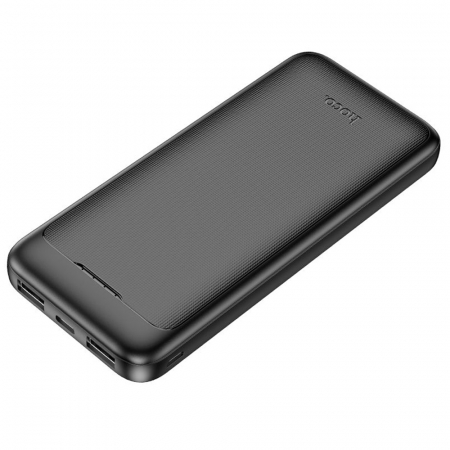 PowerBank HOCO Smart (J111) - 2x USB, Type-C, cu LED pentru verificarea bateriei, 2A, 10000mAh - negru [2]