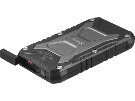 Baterie externă - Powerbank Sandberg Survivor 10000mAh – USB-C PD 20W, Încărcare Rapidă, Carcasă Rezistentă din Aluminiu, Ideal pentru Aventuri Outdoor