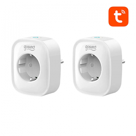 Priză inteligentă WiFi Gosund SP1 (2-pack), 16A, Tuya [2]