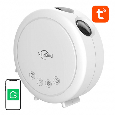 Smart Home - Proiector cer înstelat smart NiteBird LB4, WiFi, control prin aplicație, lumină ambientală, compatibil Alexa și Google Home