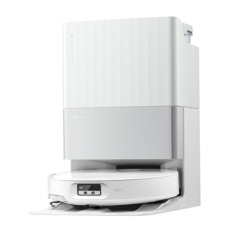 Electrocasnice - Robot aspirator Roborock Qrevo Edge T cu mop și stație automată, culoare alb