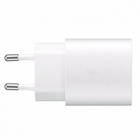 Samsung 25W Travel Adapter (no cable) 1xUSB Type-C White (bulk) [1]