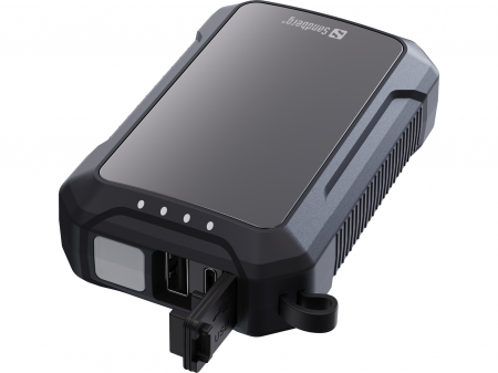 Baterie externă - Powerbank Sandberg 10000 mAh cu Încălzitor de Mâini, Lanternă și IPX2