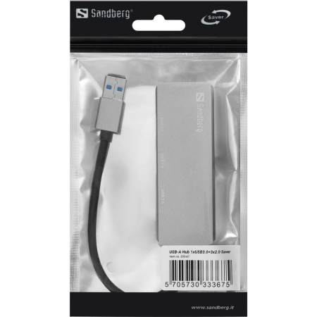 Sandberg USB-A Hub 1xUSB3.0 3x2.0 SAVER [1]