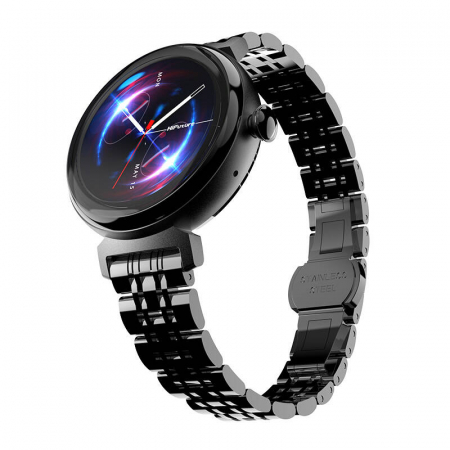 Smartwatch HiFuture Future Aura – Ecran AMOLED 1.04", Apeluri Bluetooth, Monitorizare Sănătate, IP68, Sport & Somn, Negru [4]