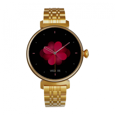 Smartwatch - Smartwatch HiFuture Aura roz cu ecran AMOLED și apeluri Bluetooth
