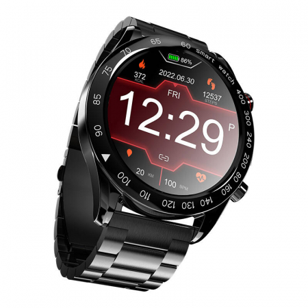 Smartwatch HiFuture FutureGo Pro – Ecran AMOLED 1.43", Apeluri Bluetooth, GPS, 100+ Sporturi, Rezistență IP68, Negru [3]